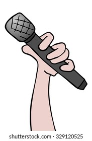 microphone illustration