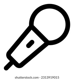 microphone Illustration vector icon illustration asset