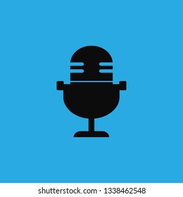 microphone karaoke icon vector