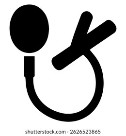 microphone lavalier icon on white background vector
Vector cinema icon