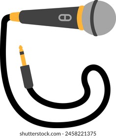 Microphone Letter Alphabet Vector Element