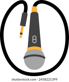 Microphone Letter Alphabet Vector Element