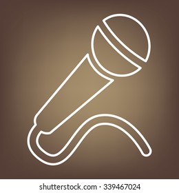 Microphone line Icon