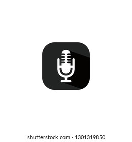 microphone logo design
