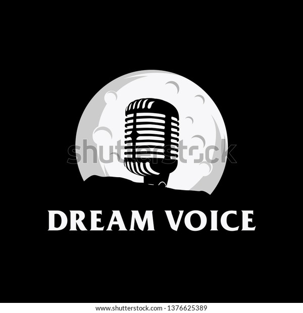 Google Image Result For Https Image Shutterstock Com Image Vector Microphone Logo Design Moon 600w 1376625389 Jpg Colorful Logo Design Logo Design Logo Color
