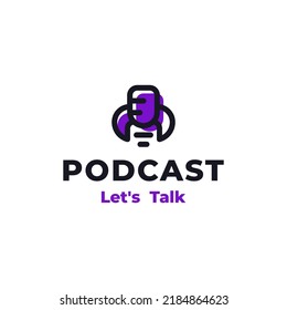 MICROPHONE LOGO DESIGN, TALK LOGO
