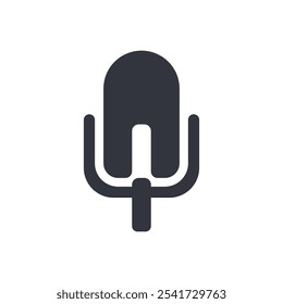 Microphone Logo Vector Icon Template Illustration