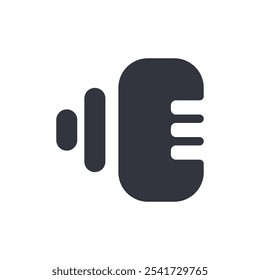 Microphone Logo Vector Icon Template Illustration