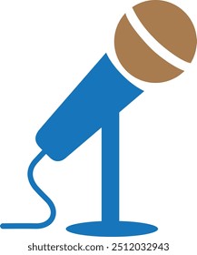 microphone mic audio sing sound icon symbol illustration
