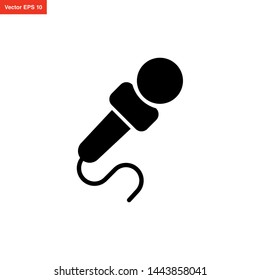 microphone, mic, icon vector design