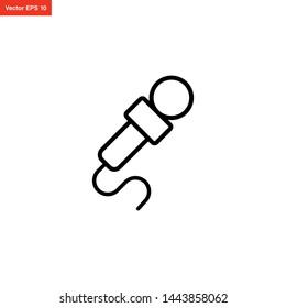 microphone, mic, icon vector design