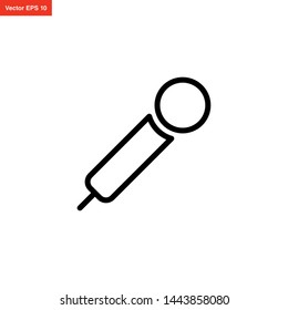 microphone, mic, icon vector design