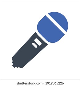 Microphone, mic icon, Vector graphics
