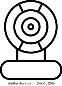 Microphone mic icon. Vector illustration, flat design.
