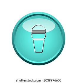 microphone modern icon graphic vector design