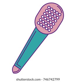 microphone music isolated icon
