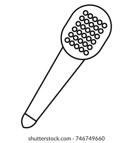 microphone music isolated icon