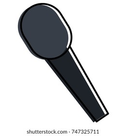 microphone music isolated icon