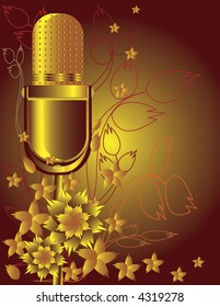Microphone and Music Vector