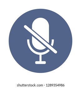 microphone muted icon symbol