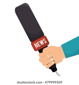 microphone news communication