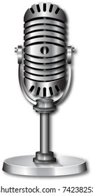 microphone / old /retro