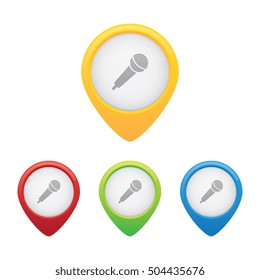 Microphone Pins