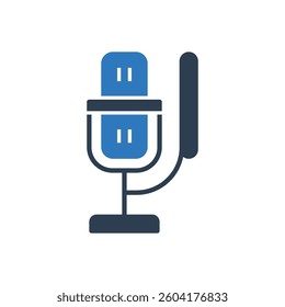 Microphone Pop Filter Icon Sign Symbol
