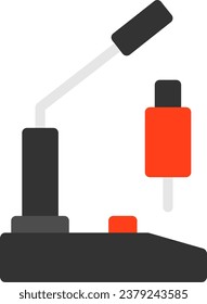 Microphone for presentations Flat Vector Icon