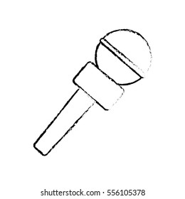 Microphone professional equipment icon vector illustration graphic design