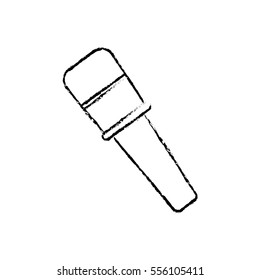 Microphone professional equipment icon vector illustration graphic design