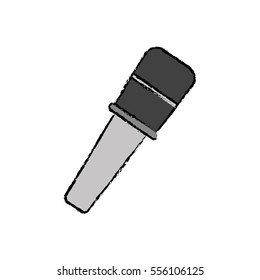 Microphone professional equipment icon vector illustration graphic design