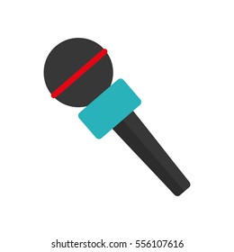 Microphone professional equipment icon vector illustration graphic design