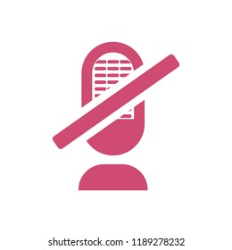 microphone recording mute icon
