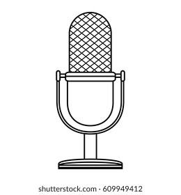 microphone retro audio device