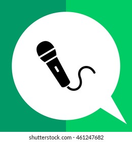 Microphone simple icon