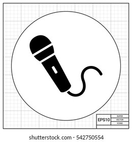 Microphone simple icon