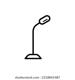 Mikrofon-Symbol-Logo-Abbildung