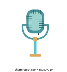 microphone to sing music in the performance