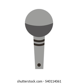 microphone sound device icon vector illustration design