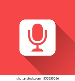 microphone and sound icon
