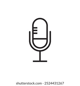 microphone sound isolated icon vector illustration design. Eps file 10.