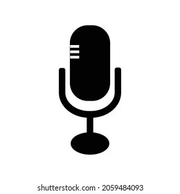 micrófono para hablar con una voz más clara. icono de vector