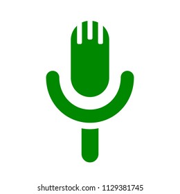 Microphone speaker icon for apps and websites – for stock