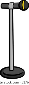 microphone and stand