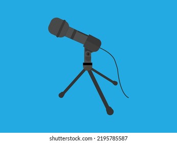 microphone stand tripod record voice