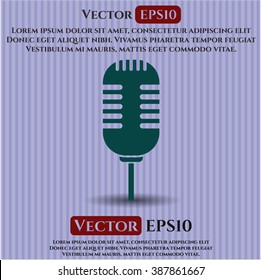 Símbolo del micrófono