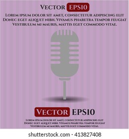 Símbolo del micrófono