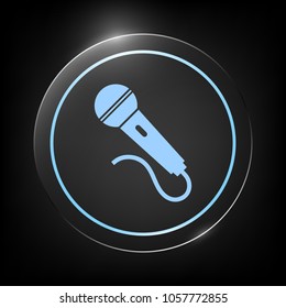 Microphone symbol icon