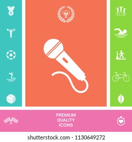 Microphone symbol icon